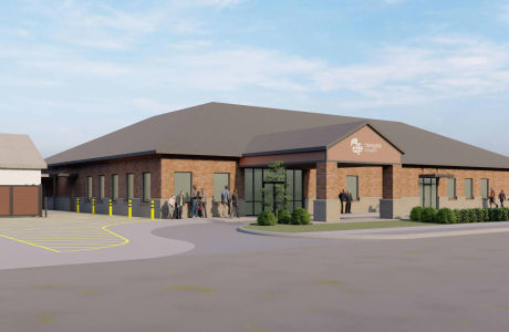 New building photo