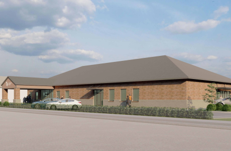New building photo
